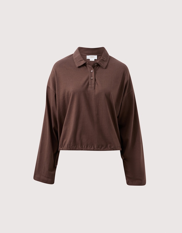 Ceres Life - Elke Collared Tie Top