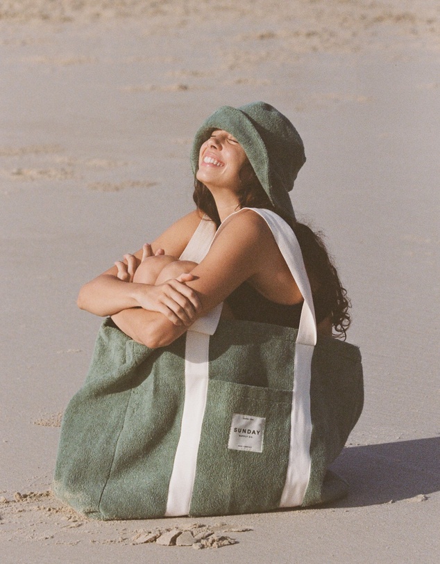 Sunday Supply Co - Tallow Towelling Beach Bag