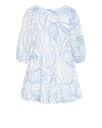 City Chic - Lorelai Print Dress