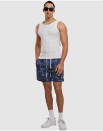 Urban Classics - Pattern Swim Shorts