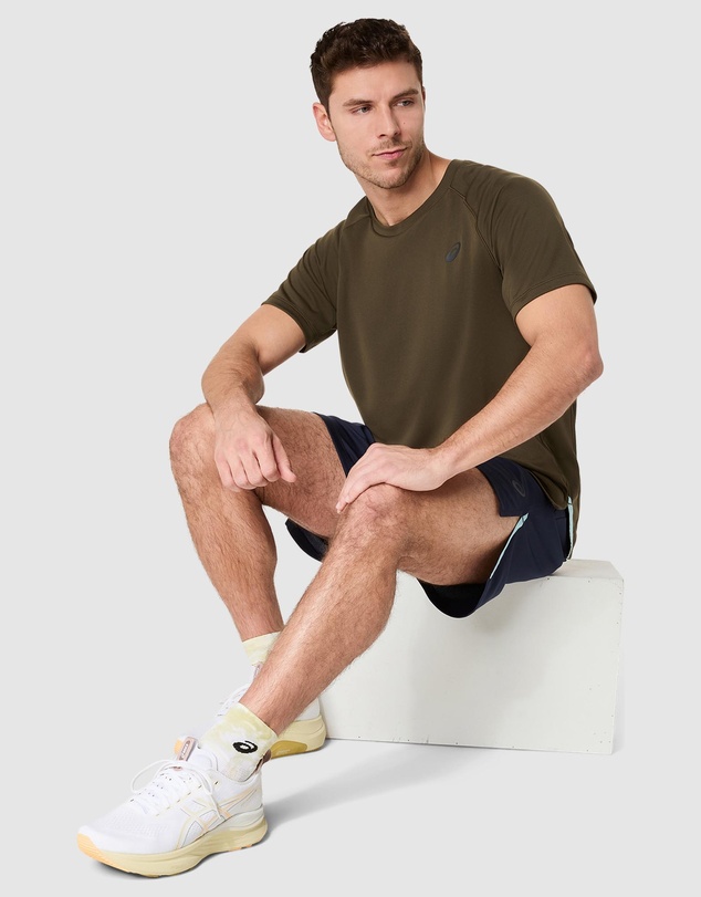 ASICS - Actibreeze Panel Jacquard Short Sleeved Top - Men's
