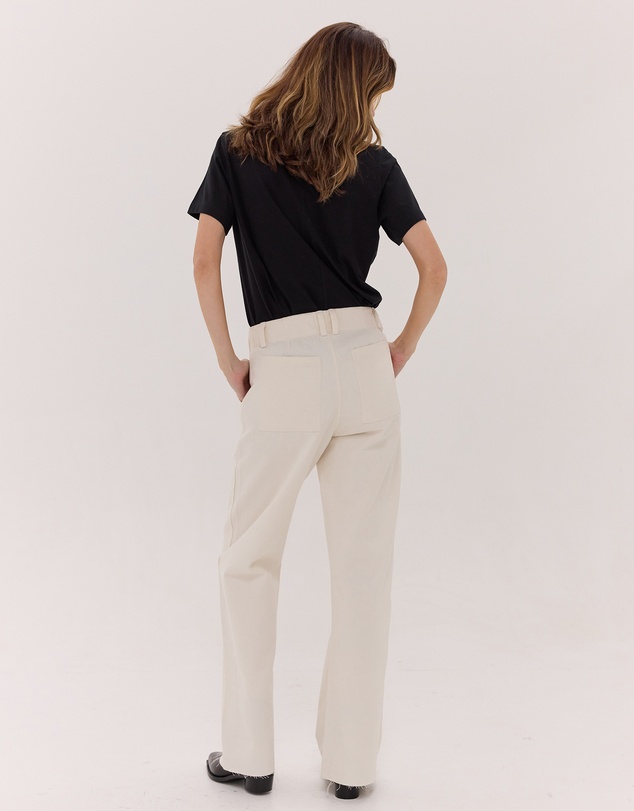 Cloth & Co. - The Wide Leg Denim Jeans