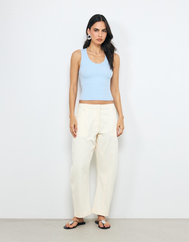 AERE - Cotton Scoop Tank