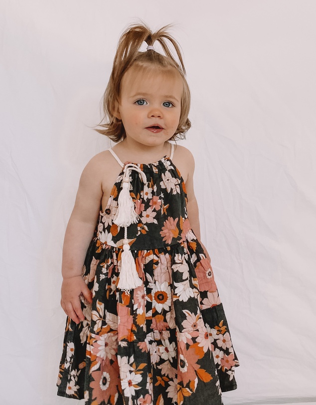 WITH LOVE FOR KIDS - Cotton Muslin Dress - Babies - Kids