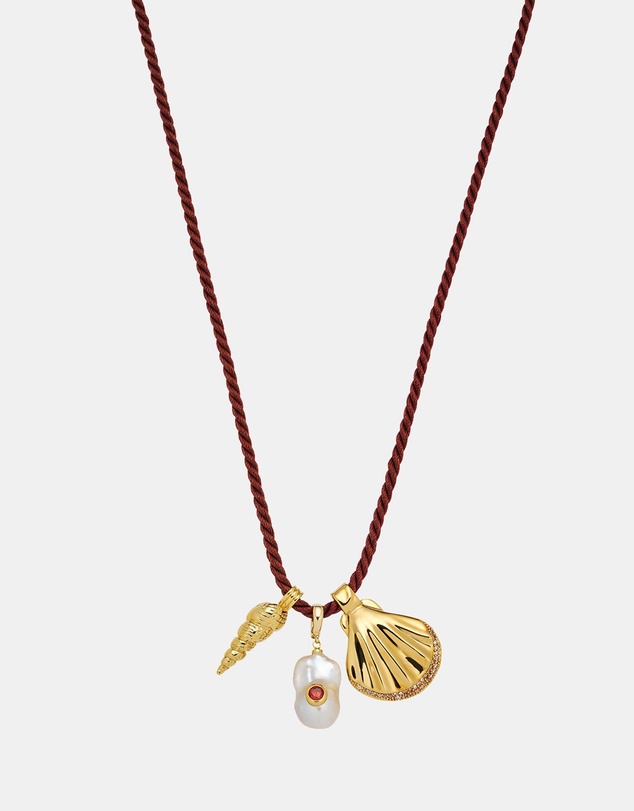 Amber Sceats - Dreamtide Necklace in Burgundy