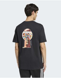 adidas Sportswear - SNACK BUBBLE GUM GRAPHIC T-SHIRT Mens