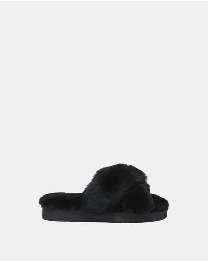 EVERAU - EverAU Ugg Leanna Double Faced Sheepskin Upper House Shoes
