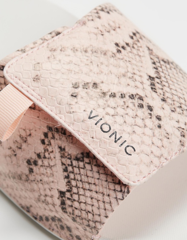 Vionic - Keira Slide - Pale Blush Snake