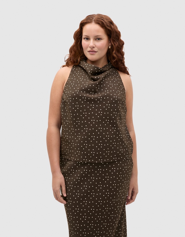 Seed Heritage - Spot Print Halter Top