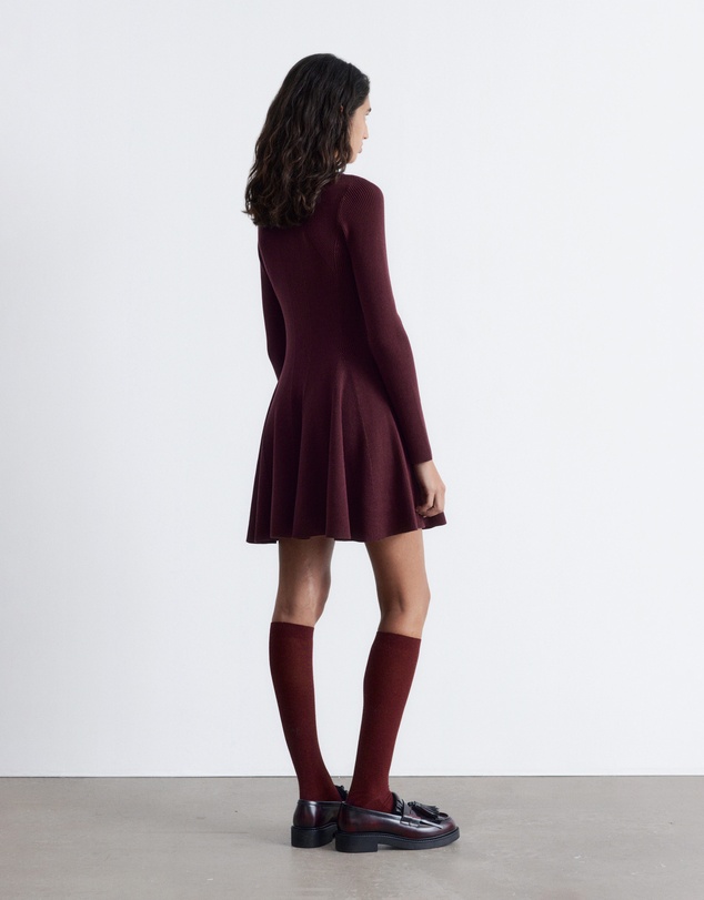 & Other Stories - Rib Knit Mini Dress