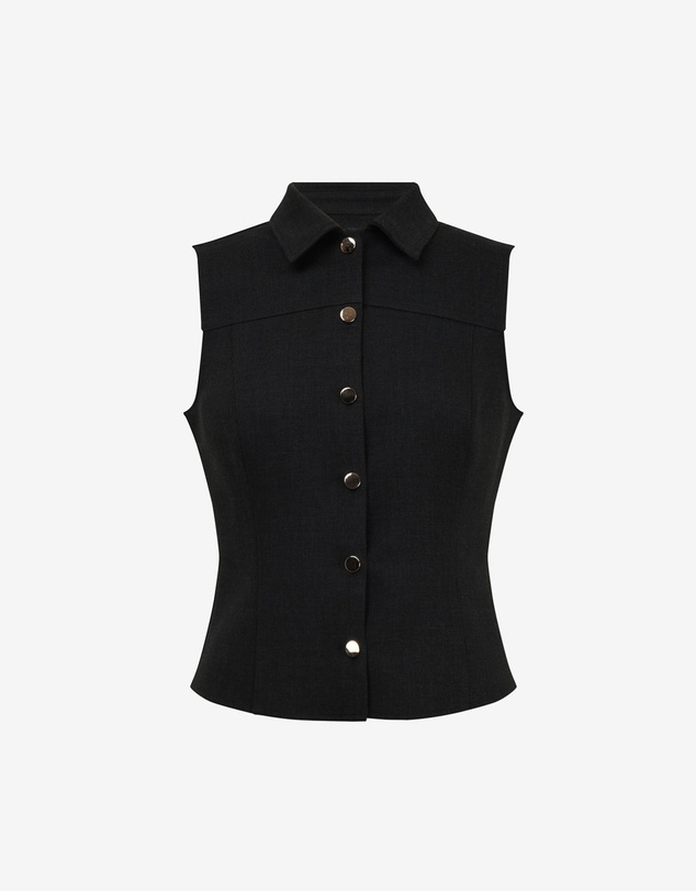 Forcast - Dolly Collared Vest