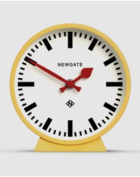 Newgate - Newgate Railway Mantel Clock Cheeky Yellow