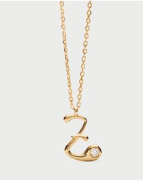 PDPAOLA - Initial 2026 Z Pendant Necklace