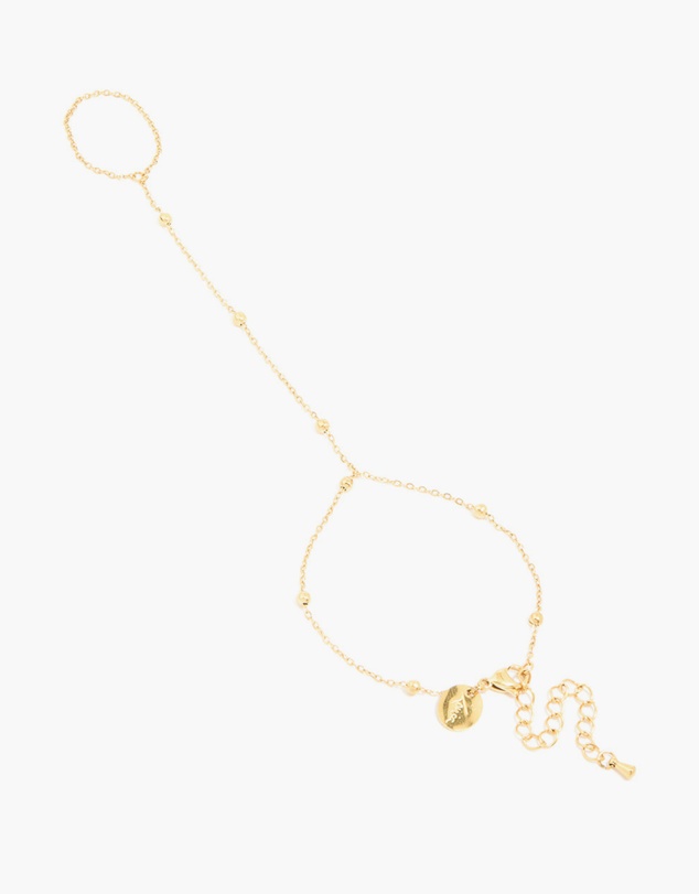 Lovisa - Waterproof Gold Plated Stainless Steel Ball Detail Hand Chain