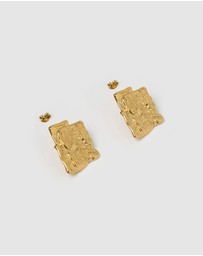 Arms Of Eve - Alba Gold Earrings