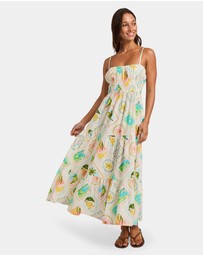 Roxy - Womens Postcards Maxi Dress