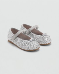 M.N.G - Glitter Ballet Shoes - Babies-Kids