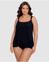 Miraclesuit Swimwear  - Razzle Dazzle Dazzle Underwired Plus Size Tankini Top
