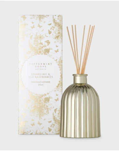 Peppermint Grove - Sparkling & Red Raspberries Fragrance Diffuser 350ml