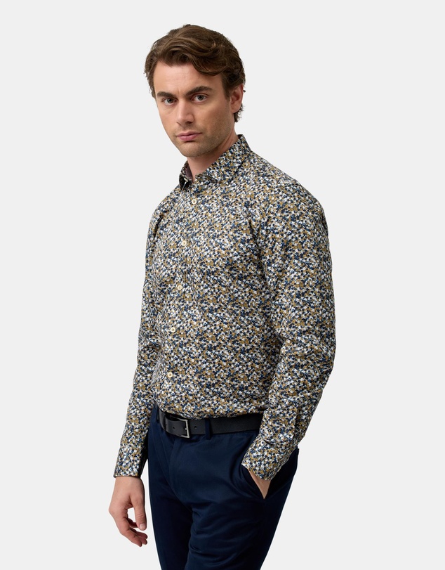 Brooksfield - Premium Print Shirt