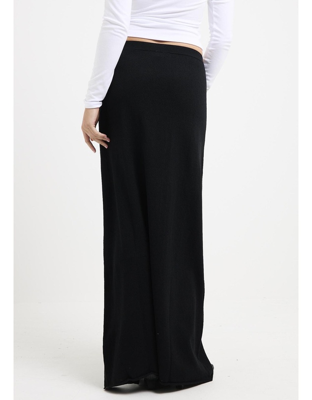 Subtitled - Imola Belted Knit Maxi Skirt