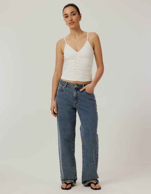 Calli - Gathered Rib Tank