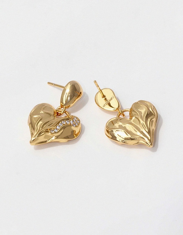Jackie Mack - Gigis Heart Earrings