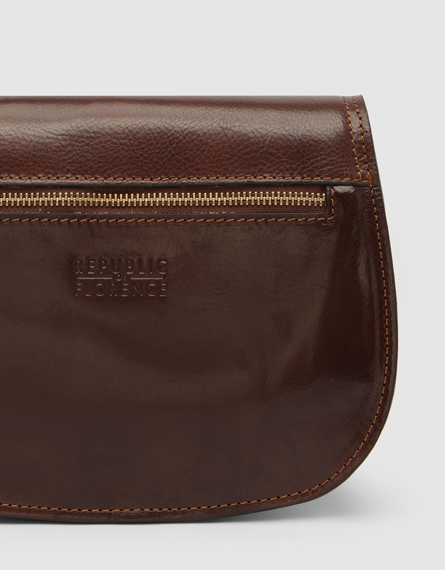 Republic of Florence - Mia Red Crossbody Bag
