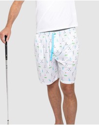 Sant And Abel - Men's Golf Sleep Shorts