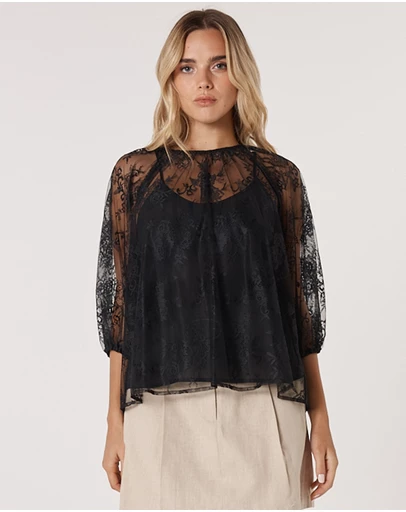 Fate + Becker - Odyssey Lace Blouse