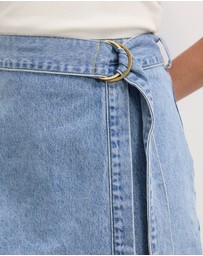 The Fated - Carlotta Denim Mini Skirt