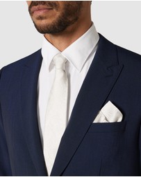 Politix - Silk Paisley Jacquard Pocket Square