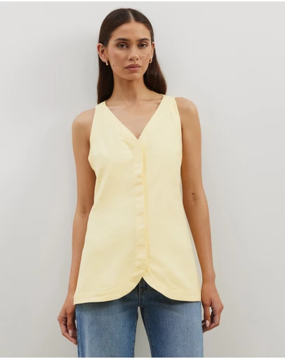 Atmos&Here - Maura V-Neck Longline Vest