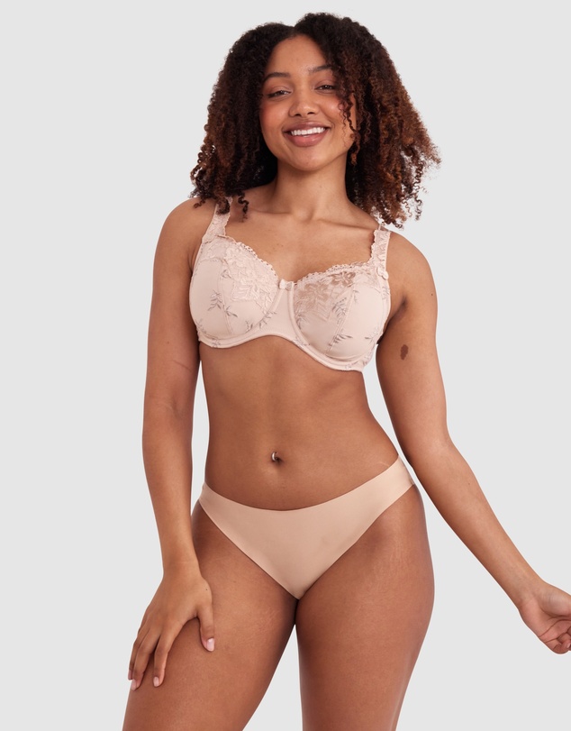 Bras N Things - Smooth Comfort Bikini Cut Knicker - Nude