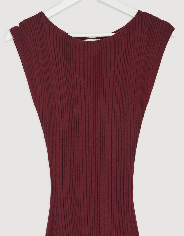 Revibe - Repaired AERE Tori Rib Knit Dress - AU 8