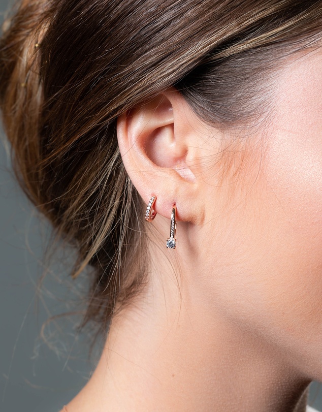 Georgini - Venice Rose Gold Earrings