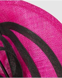 Max Alexander - Large Fuchsia Racing Fascinator