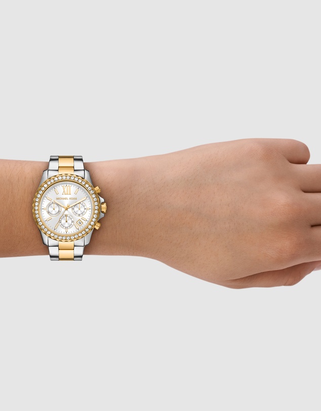 Michael Kors - Everest Two Tone Chronograph Watch
