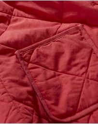 Seasalt - Seasalt Cornwall Red Swift Barn Organic Cotton Quilted Jacket
