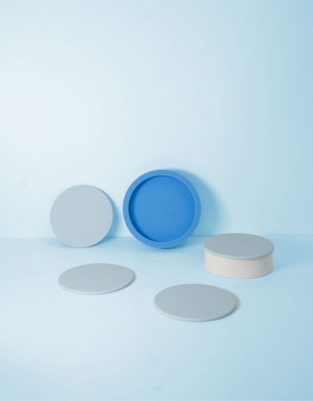 porter green - ciss | unbreakable silicone coasters