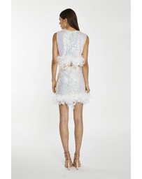 Glamorous - Feather trim mini skirt