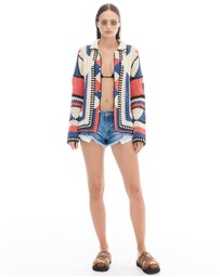 THE TALES - Hand Knitted Crochet Cardigan