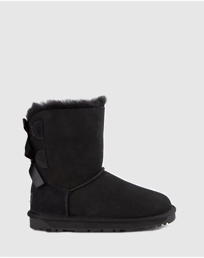 Ozwear Connection Uggs - Ugg Classic Bailey Bow Boots (Water Resistant)
