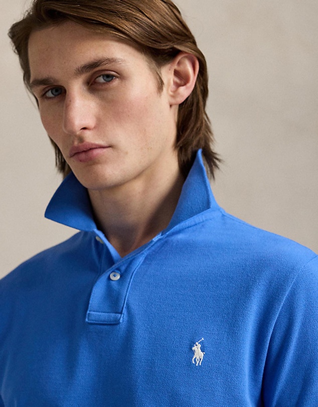 Polo Ralph Lauren - Custom Slim Fit Mesh Polo Shirt