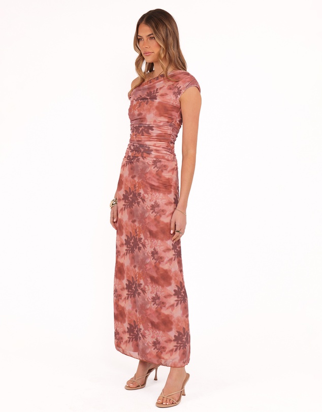 Petal & Pup - Bloise Maxi Skirt - Blurred Botanics