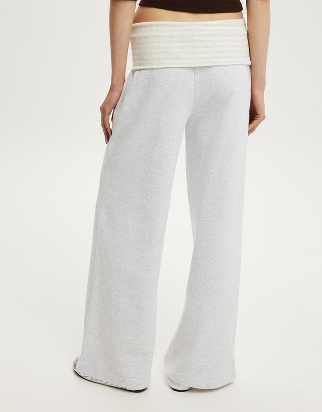 Cotton On - Fold Over Waistband Sweatpant