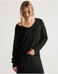 Decjuba - Demi Seam Detail Knit Jumper