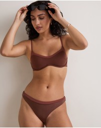TALA - Contrast Cheeky Bikini Bottom