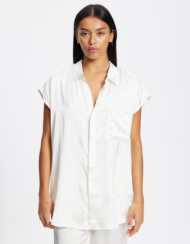 Merlino Street - Minerva Sleeveless Button Up Shirt