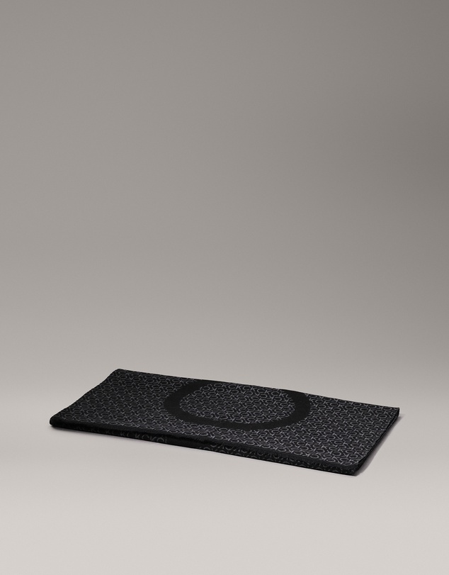Calvin Klein - Logo Wool Blend Scarf